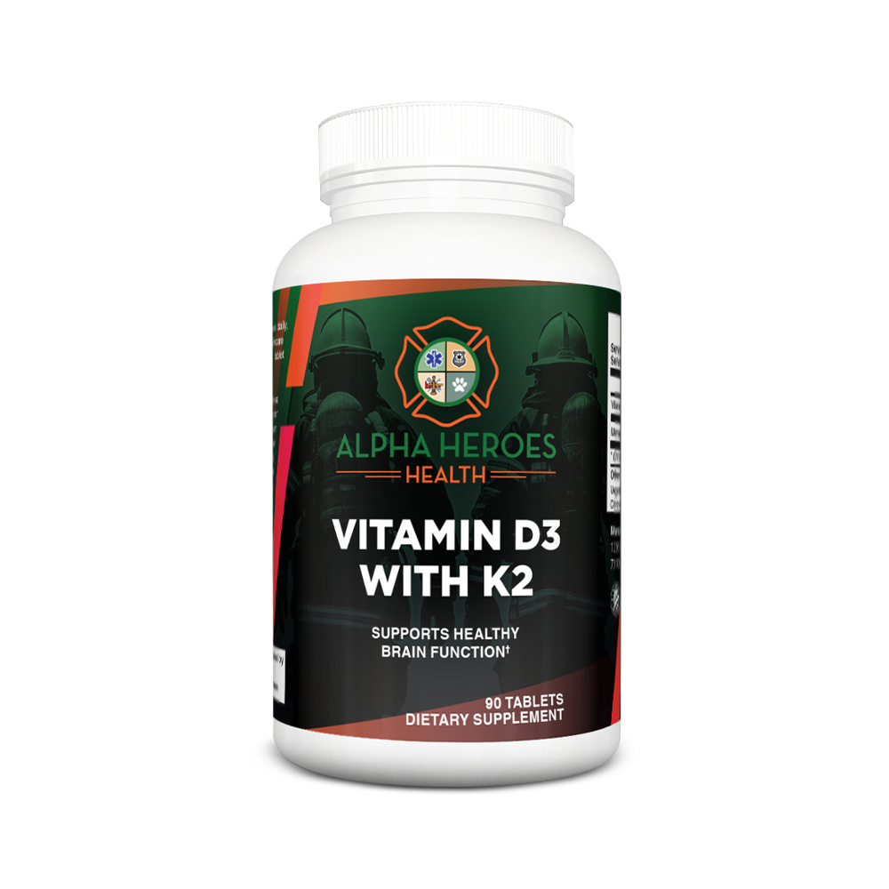 Vitamin D3 with K2, 1-3 serv. sz