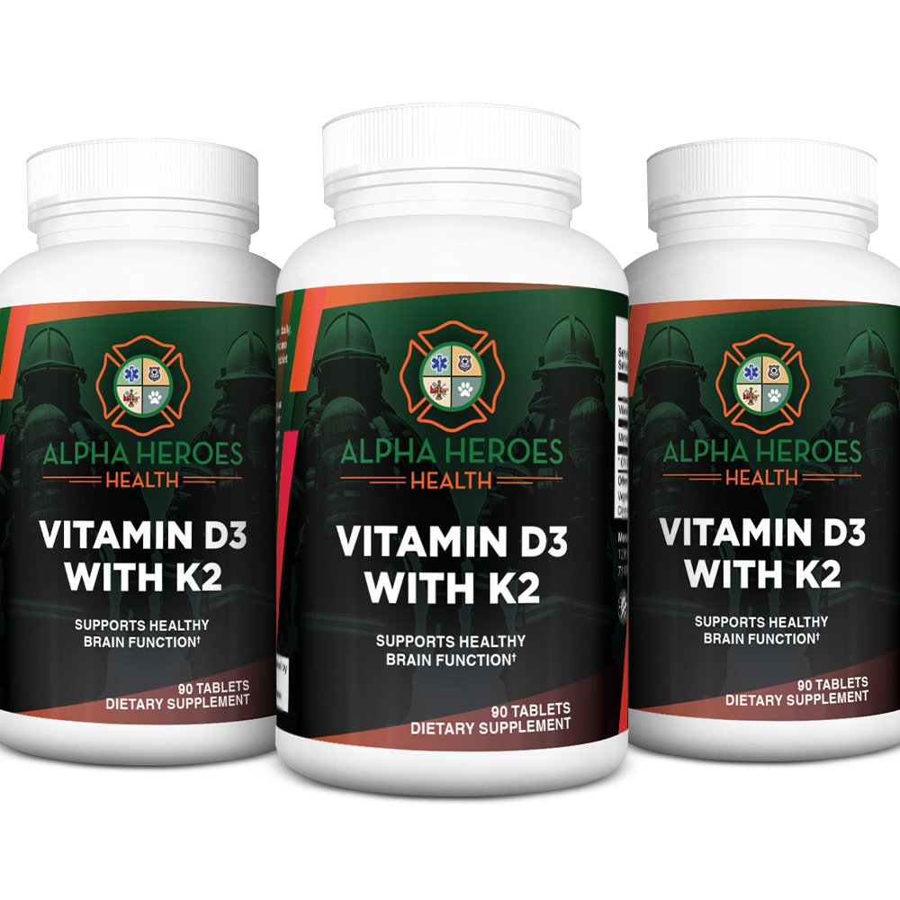 Vitamin D3 with K2, 1-3 serv. sz